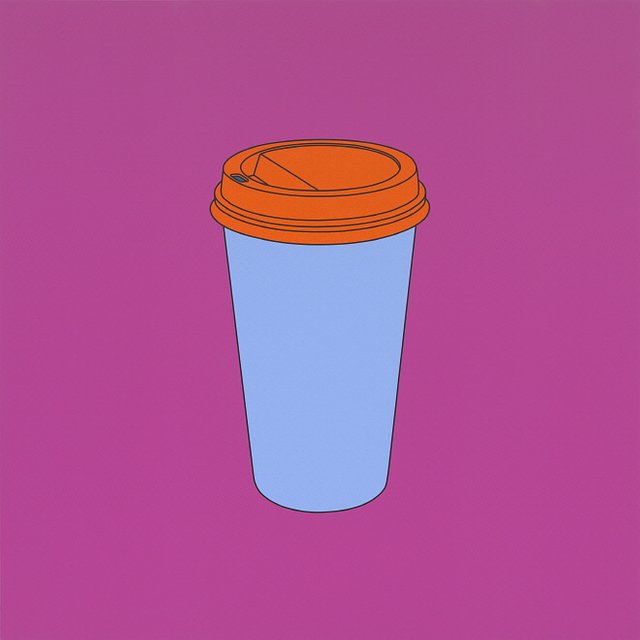 ⓒUntitled (take away cup), 2012_Michael Craig-Martin. Courtesy of Gagosian.jpg