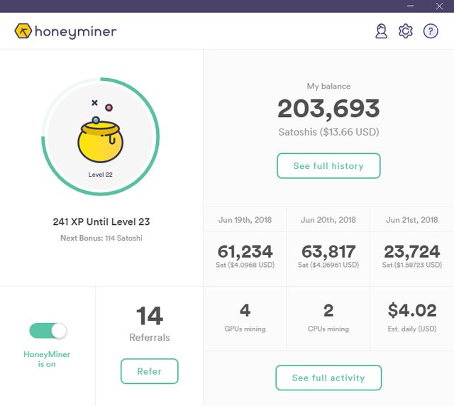 Honeyminer The App That Lets You Earn Bitcoin With Laptop Again - 
