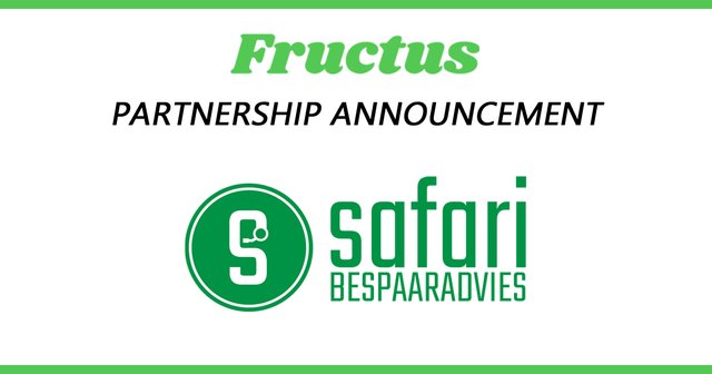 Fructus blockchain Partnership announcement Safari Bespaaradvies.jpg