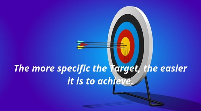 The more specific the Target, the easier it is to achieve..jpg