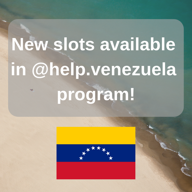 New Slots available in @help.venezuela Program thanks to great delegations.png