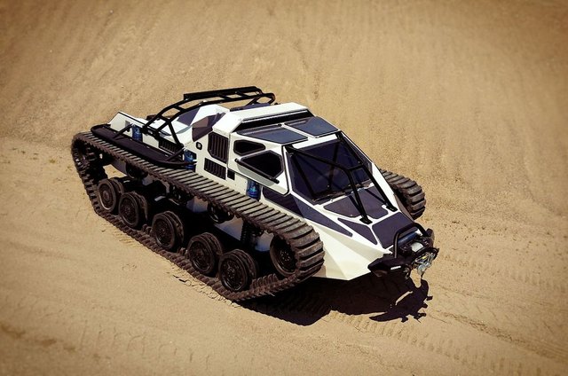 Ripsaw Extreme Vehicle 2 is a former tank that performs like a sports car  on any terrain