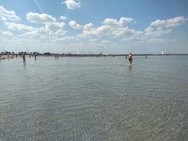 The quite sea in Pirita