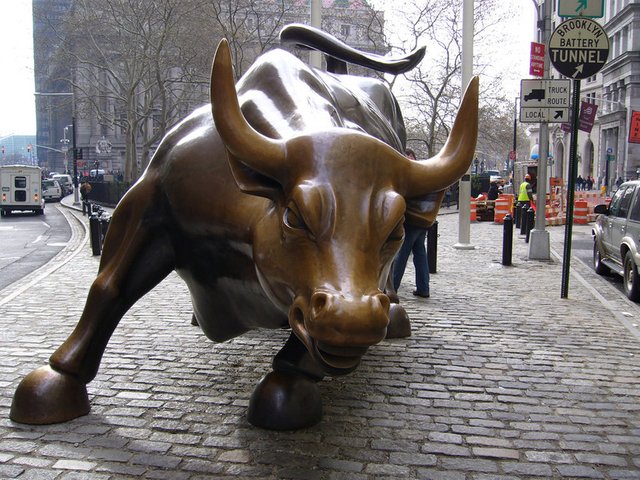 美國股市成長力量強勁，達到史上最長的「牛市」紀錄。（photo_by_James_Manners_via_flickr__used_under_CC_License）.jpg