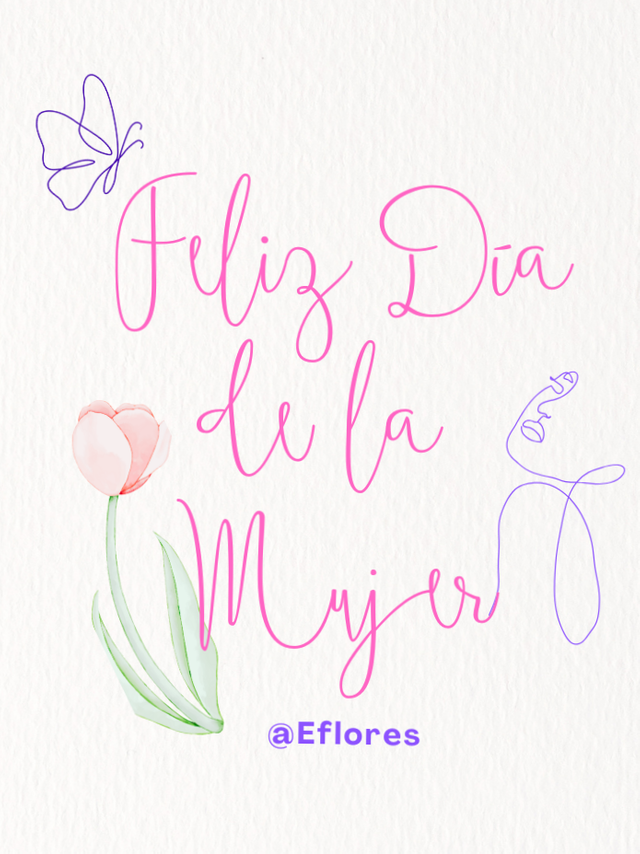 Post De Instagram Feliz Día De La Mujer Frase Delicado Rosa~3.png