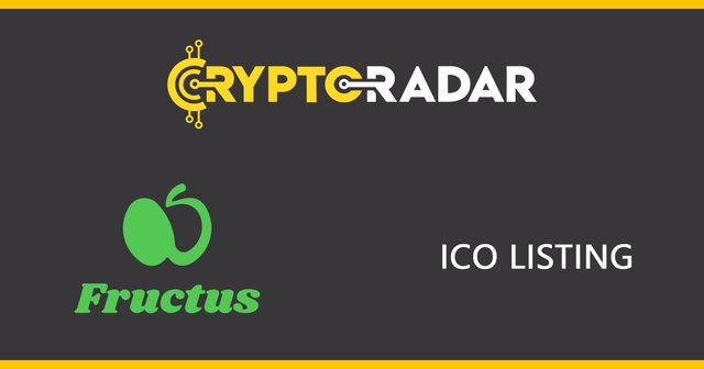 CryptoRadar Listing Fructus XFRC ICO.jpg