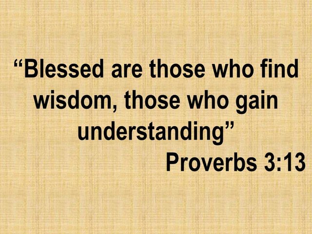 Bible reading. Blessed are those who find wisdom, those who gain understanding. Proverbs 3,13.jpg