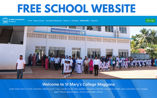Free School web site.png
