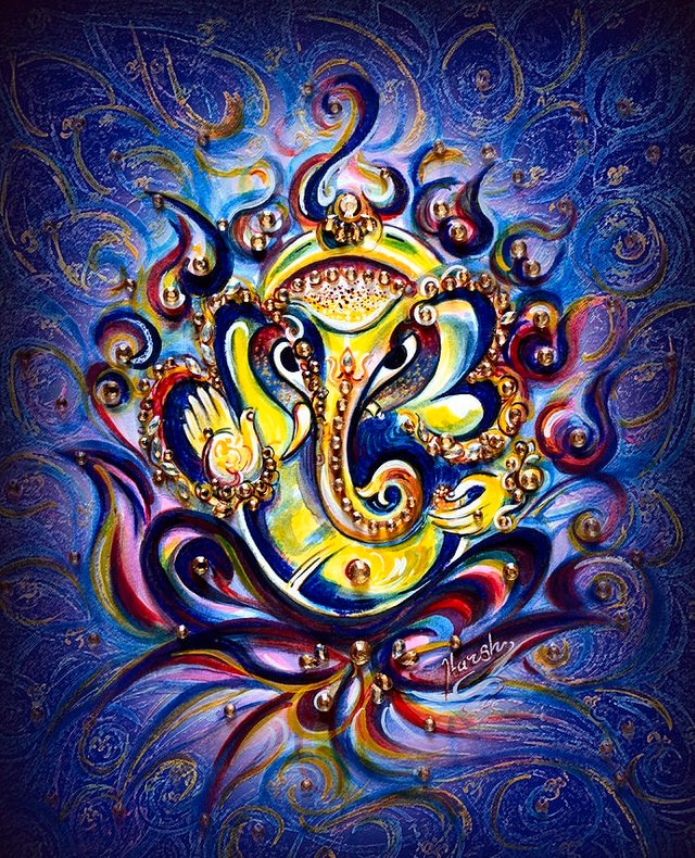 Best Lord Ganesha psychedelic photos for this Ganesh Chaturthi! — Steemit