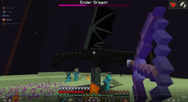 Villag3craft Minecraft Smp Dragon Fight Steemit