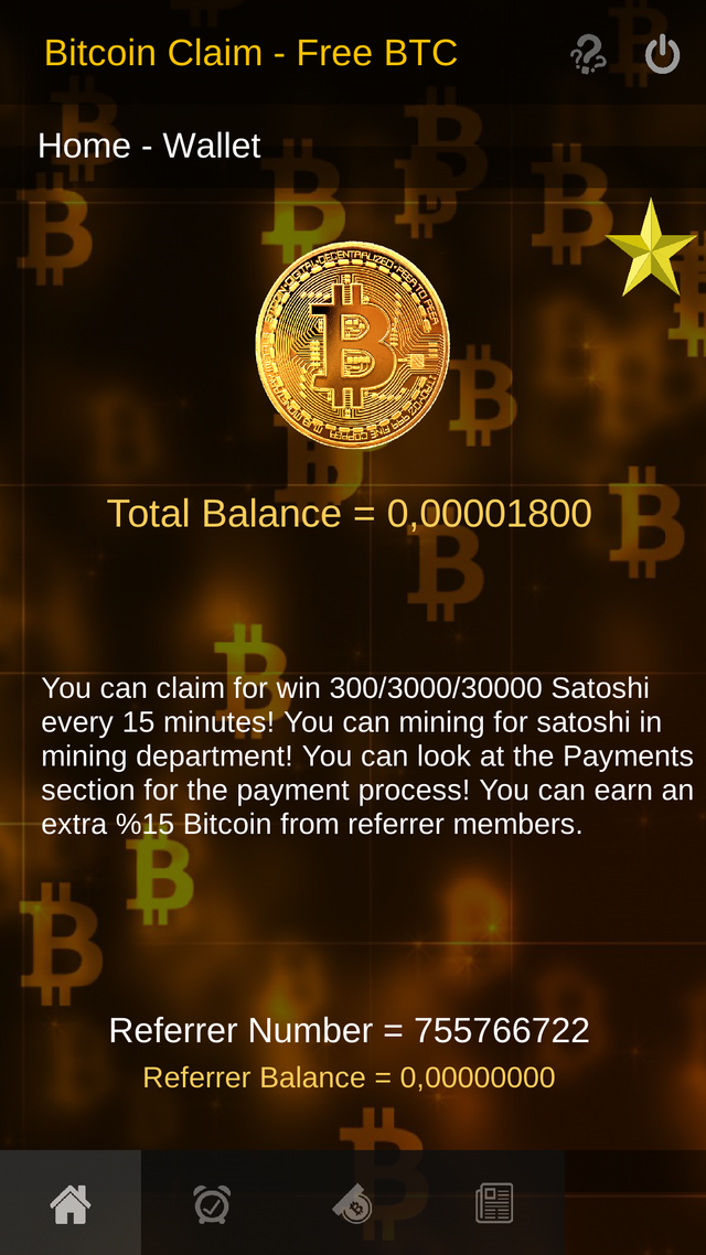 Android Super Claim Free Bitcoin Faucet 3 Claim 300 3 000 30 00 - 