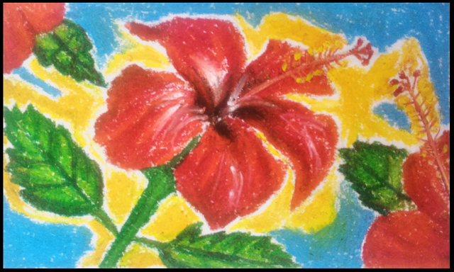Sunny Flowers ~ oil pastel drawing of sunflowers | Art Amino