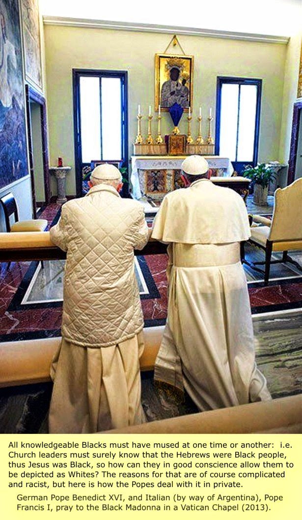 Popes Worshiping Before the Black Madonnna.jpg