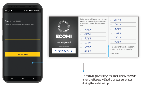 ecomi wallet and seed.PNG