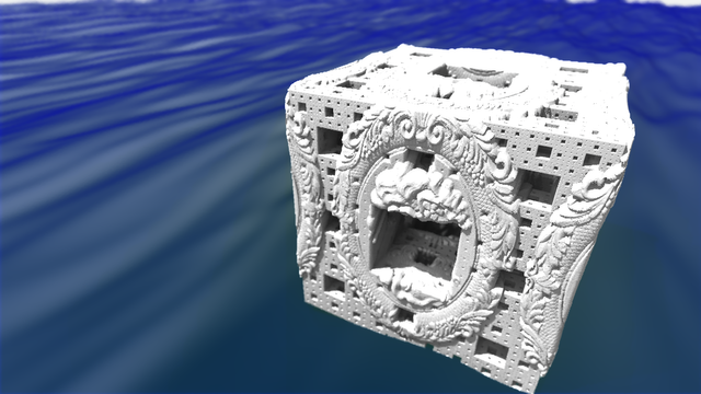 menger sponge - Heightmap - Mandelbulber 2018.png