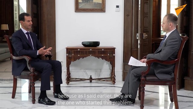 President Bashar Assad interview with Sputnik.jpg