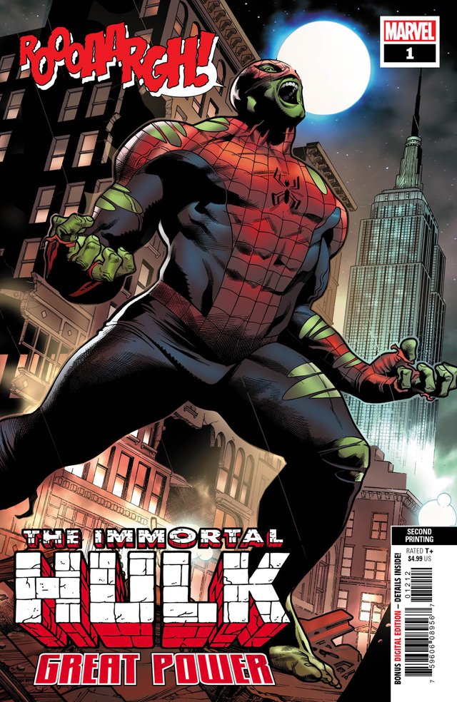 The Immortal Hulk Great Power #1 Jorge Molina 2nd Printing.jpg