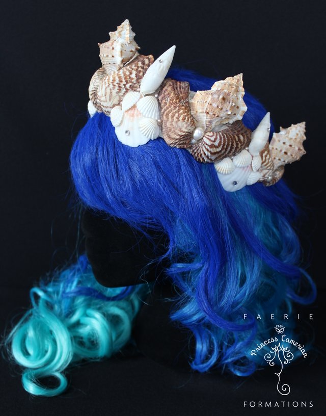 Butterfly Eagle Wings Mermaid Crown {new} side 1 with logo.jpg