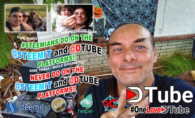 Some things I suggest to all New People to do on the @steemit and @dtube Platform - Some things You Should Never Do - Inspiration - Support.jpg