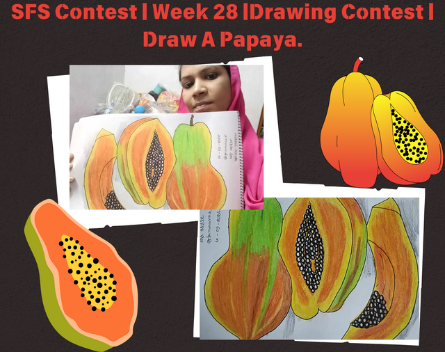 SFS Contest  Week 28 Drawing Contest  Draw A Papaya..png