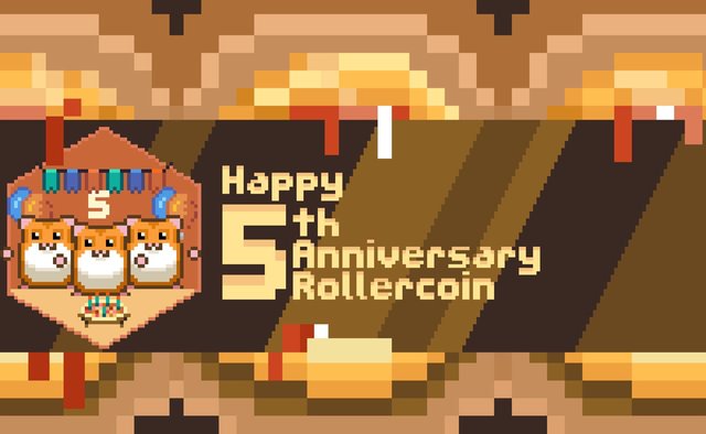 Happy 5th Anniversary :: RollerCoin Big Birthday Party Events