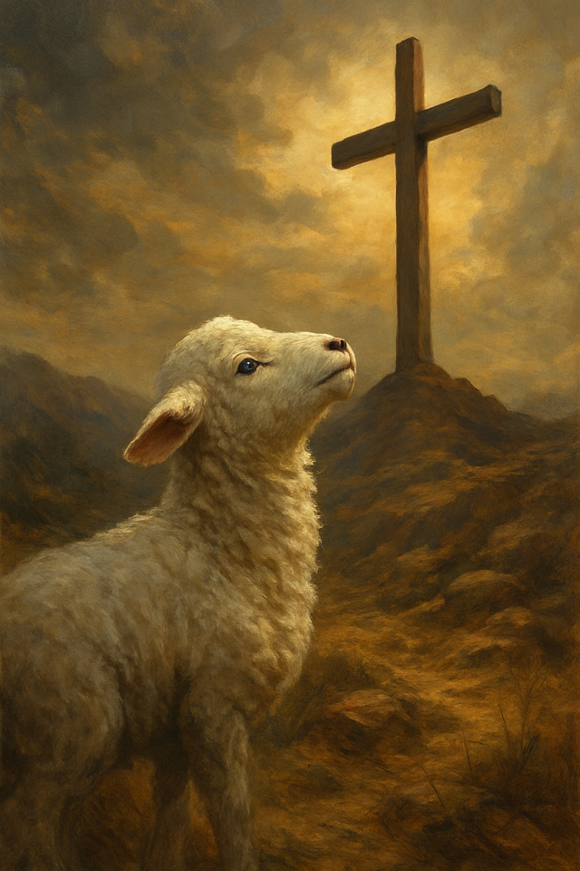 Victorious Lamb with Banner