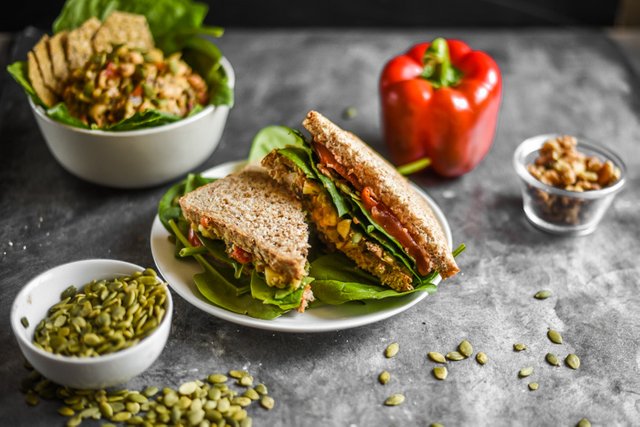 Crunchy Pinto Bean Salad Sandwich (Vegan+GF) Easy-7.jpg