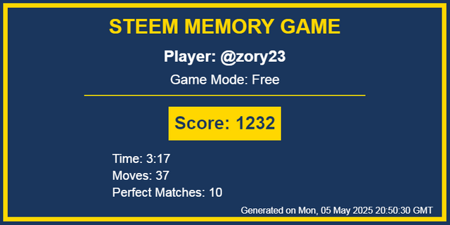 Game Result