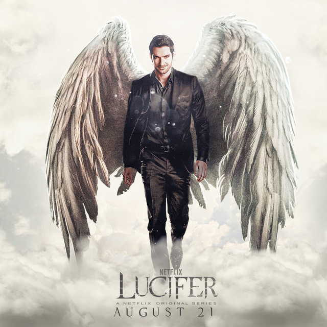 Lucifer Season 5 Is Coming Out on August 21 & I am really excited to see this season so in anticipation I designed this poster for Season 5 Hope y'all like it !.png