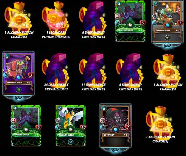 Daily quest rewards with potion - Day 195.jpg