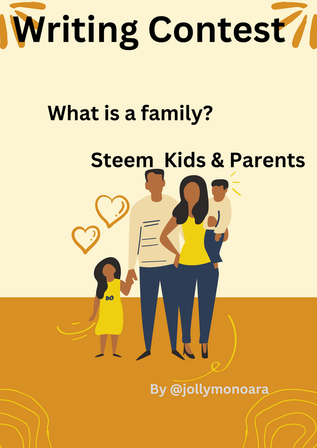 Yellow Simple Illustration Happy Family Day Poster.png