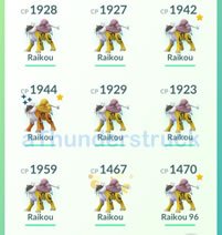 Classic: PCNY Shiny Raikou - English - Project Pokemon Forums