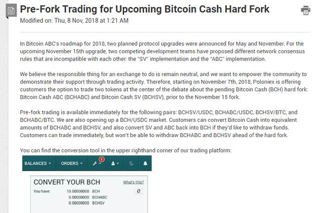 Bitcoin cash development fund