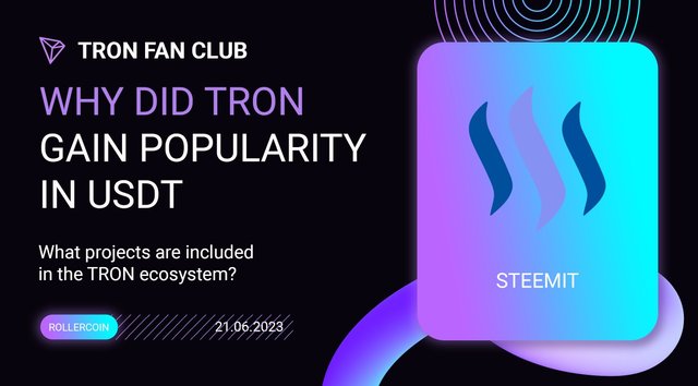Tron FAQ :: Why Did TRON Gain Popularity In USDT