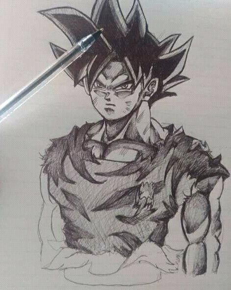Goku Drawing Pics  Drawing Skill