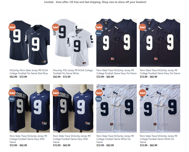 Trace McSorley Penn State Jersey.png