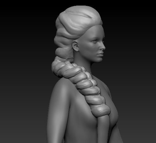 FREE brushes to sculpt hair in ZBrush - 3DArt