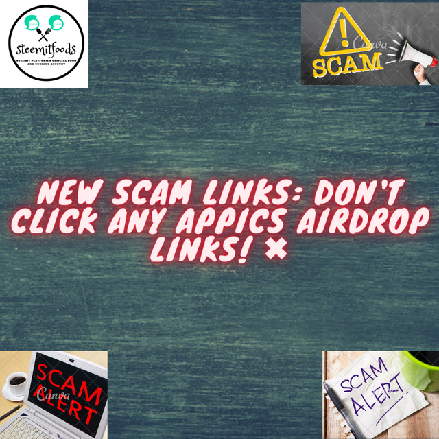 New Scam Links_ Don't Click Any Appics Airdrop Links! - .png