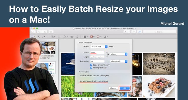 How to Easily Batch Resize your Images on a Mac!