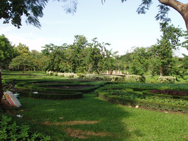 Queen Sirikit Park labirinths
