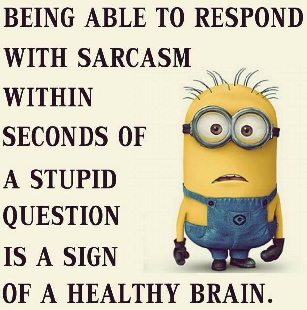 minion sarcasm response within seconds — Steemit