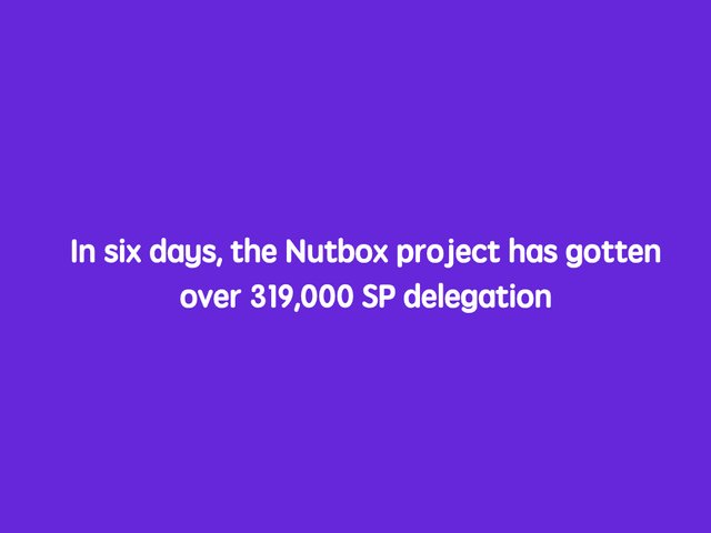 the Nutbox project has gotten over 130,000 SP .jpeg