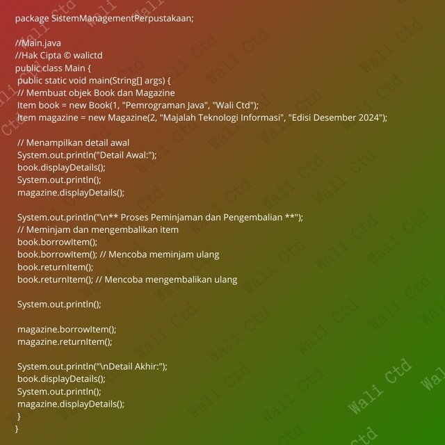 package laptopwalictd; public class Laptop { private String merek; private double harga; Konstruktor untuk menginisialisasi atribut public Laptop(String merek, double harga) { this.merek = merek; (20).jpg