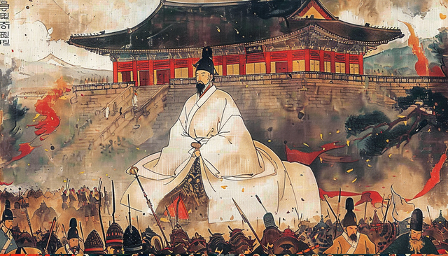 aeneas753_toyotomi_hideyoshi_declares_war_on_Joseon_Korea_vecto_88508490-16da-4085-a8c6-3dc41adca720.png