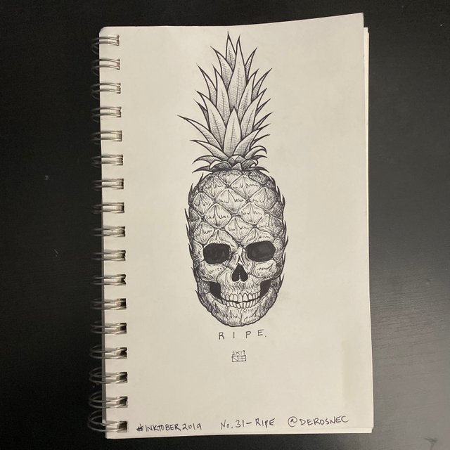 Inktober 2019! No. 31 - Ripe