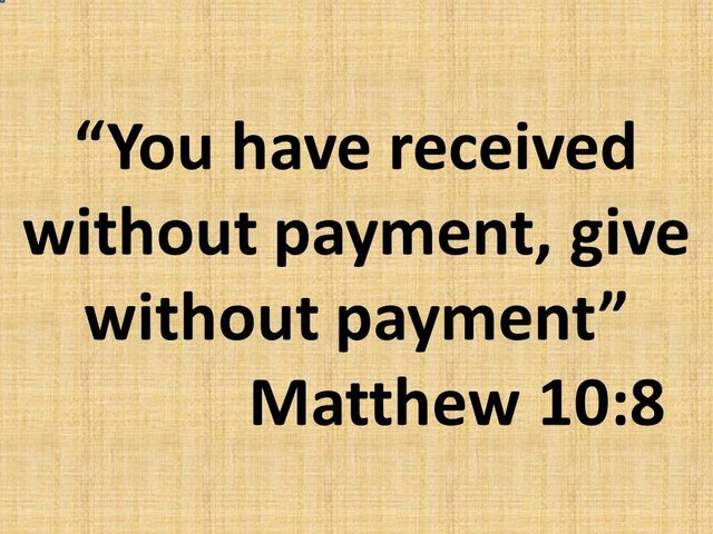 The disciples of Jesus. You have received without payment, give without payment. Matthew 10,8.jpg