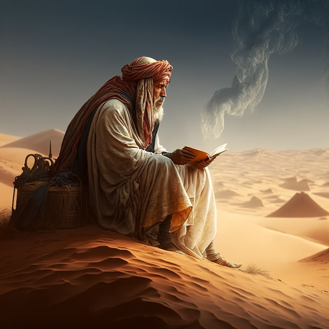 Daviddrast_a_wise_man_telling_a_story_in_the_desert_3616e790-1251-4259-958b-a45a8b631b01.png