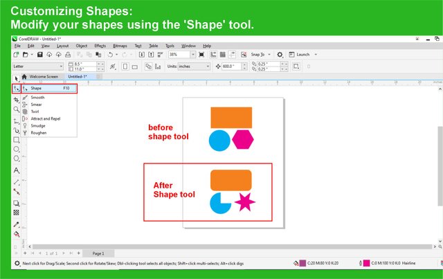 A Step-by-Step Guide corel odify your shapes using the '.jpg