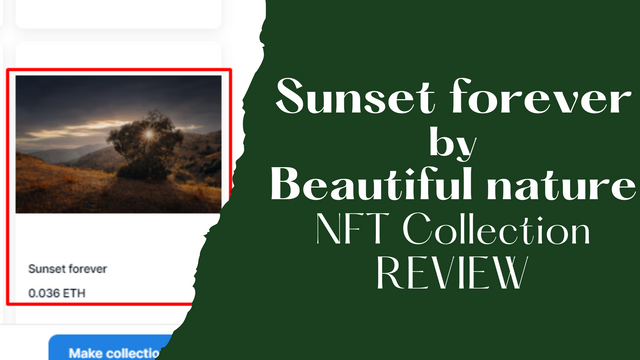 Sunset forever by Beautiful nature NFT Collection REVIEW.png