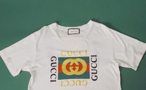real gucci shirt tag